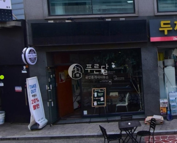 서울 강남구 논현동 학동역 역세권 노출 아주 좋은 1층 상가 월세 매물번호 10636 사진 1