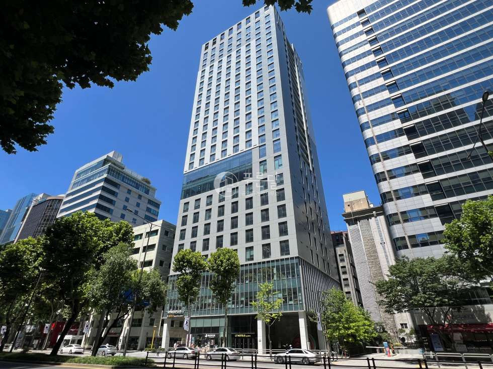 서울 강남구 삼성동 주건축물제1동 선릉역 대로변 테헤란로 L7 강남타워 대형사무실 월세 매물번호 10965 사진 1